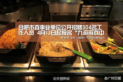 合肥市直事业单位公开招聘304名工作人员 4月13日起报名“九游游戏中心”